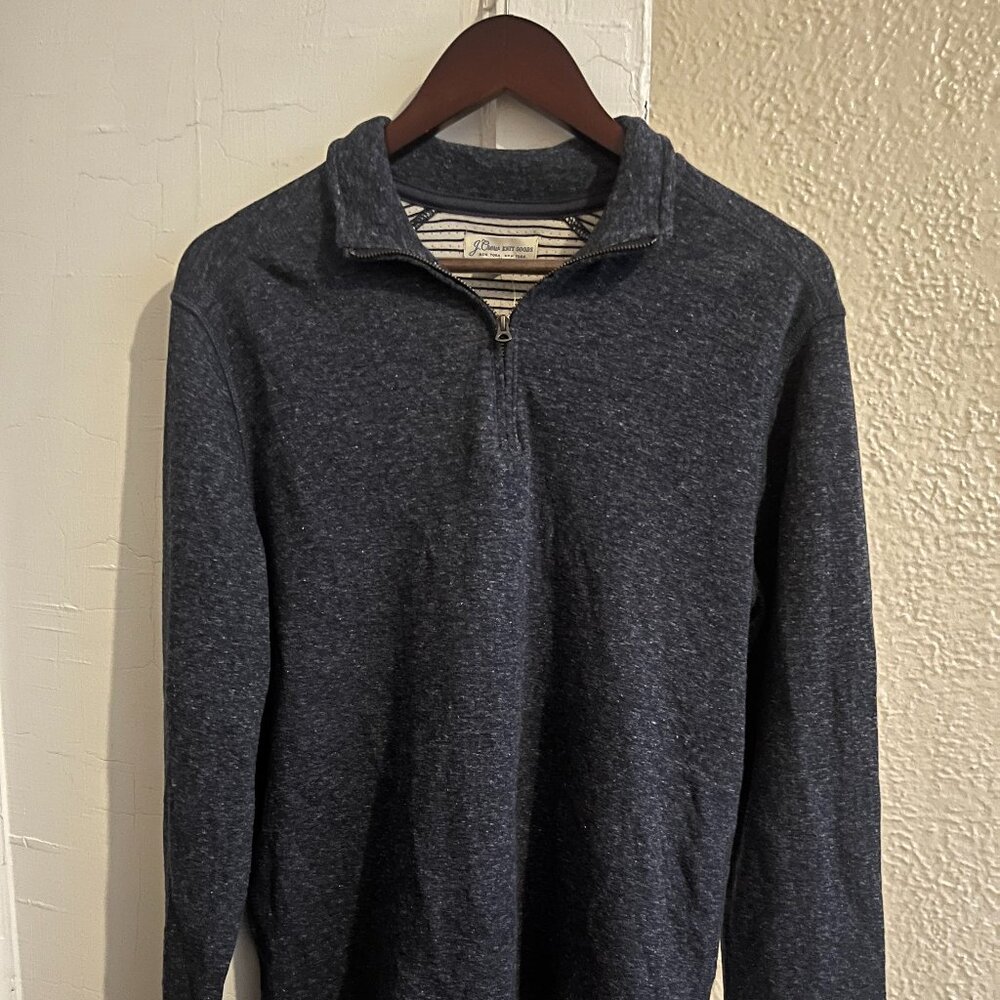 J Crew Men's Quarter-Zip Sweater